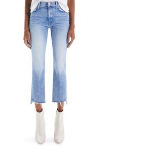 Mother Jeans The Insider Crop Step Fray